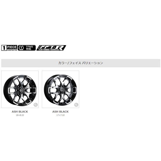 20インチ 8.5J 6H/P.C.D 139.7 INSET:22 SSR DEVIDE ZS アッシュブラック(1本)の画像