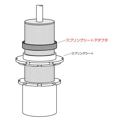 Odula リアスプリングID変換アダプター 純正ID〜ID62〜65 Swift