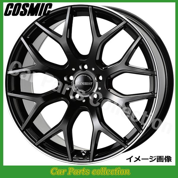 20インチ 8.5J +35 5H P.C.D.114.3 (73φ) コスミック ホイール ヴェネルディ レッジェーロ LEGGERO TYPE-2 PIANO BLACK (1本)