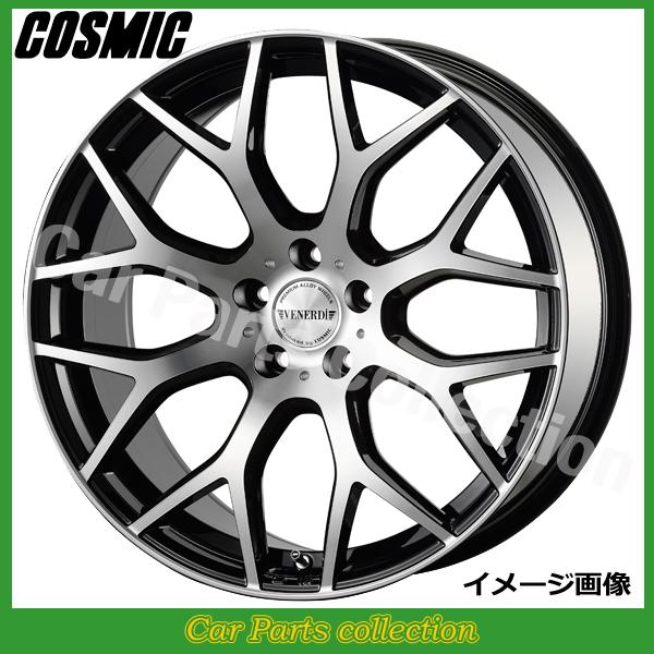 20インチ 8.5J +43 5H P.C.D.114.3 (73φ) コスミック ホイール ヴェネルディ レッジェーロ LEGGERO PIANO BLACK POLISH (1本)