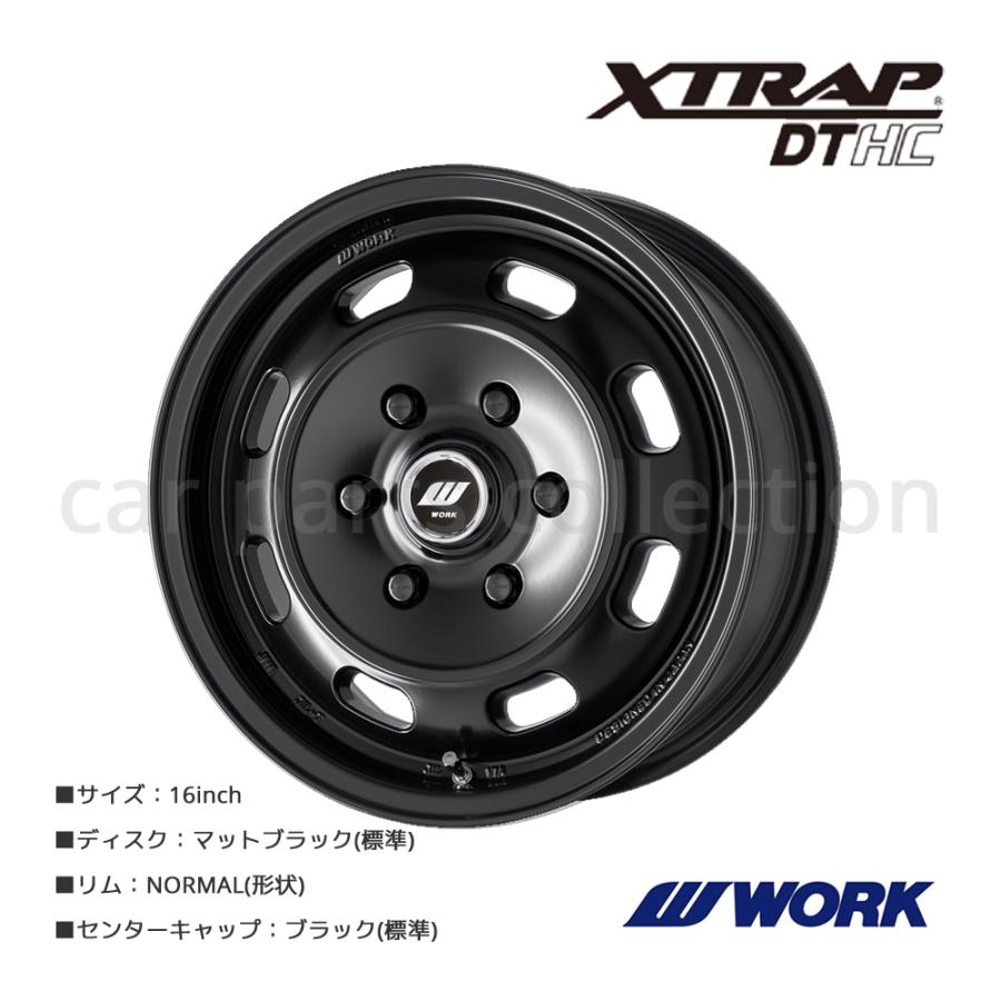 WORK 16インチ 6.5J +48 6-139.7 WORK ワーク ホイール XTRAP DTHC