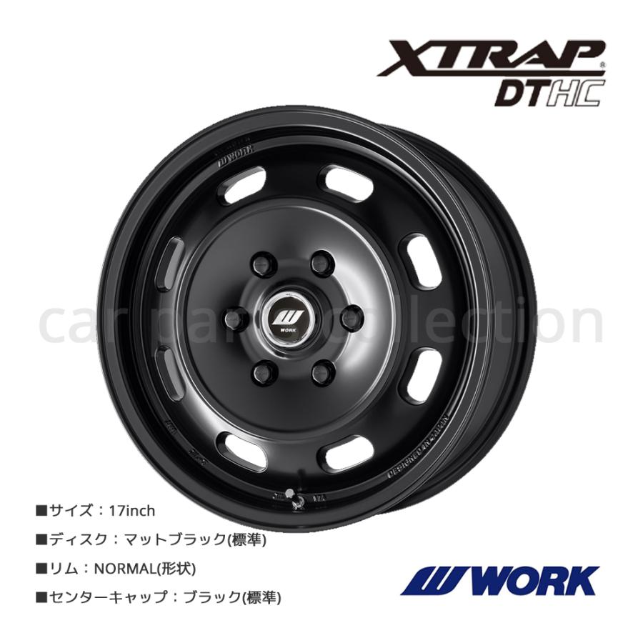 WORK 17インチ 6.5J +38 6-139.7 WORK ワーク ホイール XTRAP DTHC 