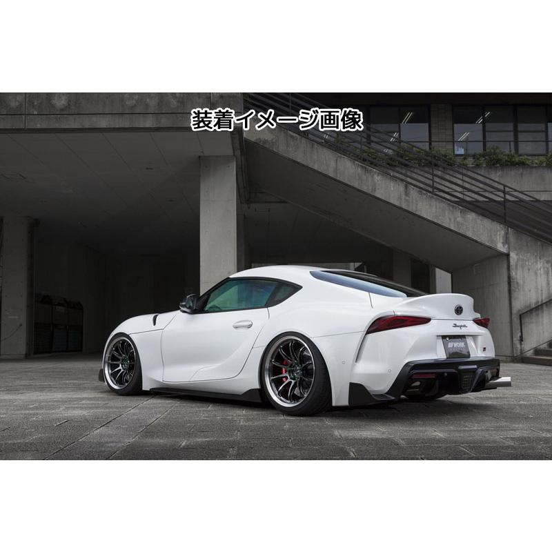 WORK 18インチ 7.5J セミテーパー ワークエモーション ZR10 アズール