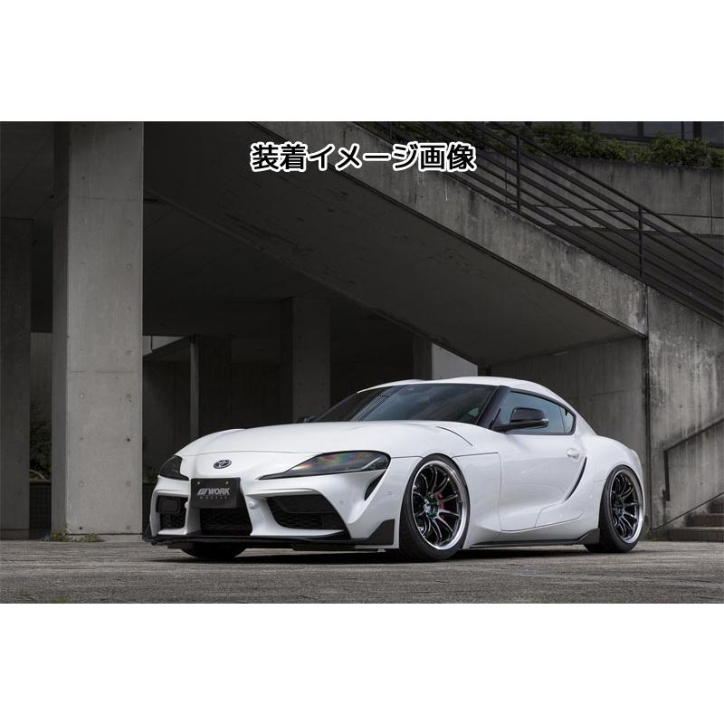 WORK 18インチ 8.5J ミドルテーパー ワークエモーション ZR10 チタン