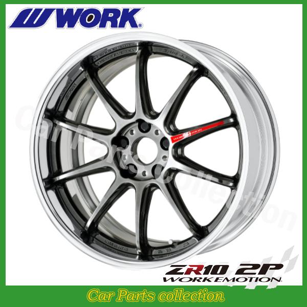 19インチ 11.5J ミドルコンケイブ FULL REVERSE BIG CALIPER L disk ワークエモーションZR10 2P グリミットブラック 1本