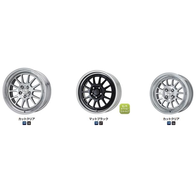 WORK 18インチ 8.0J ステップリム STANDARD Adisk ワーク WORK 18インチ 8.0J ステップリム STANDARD Adisk ワーク
