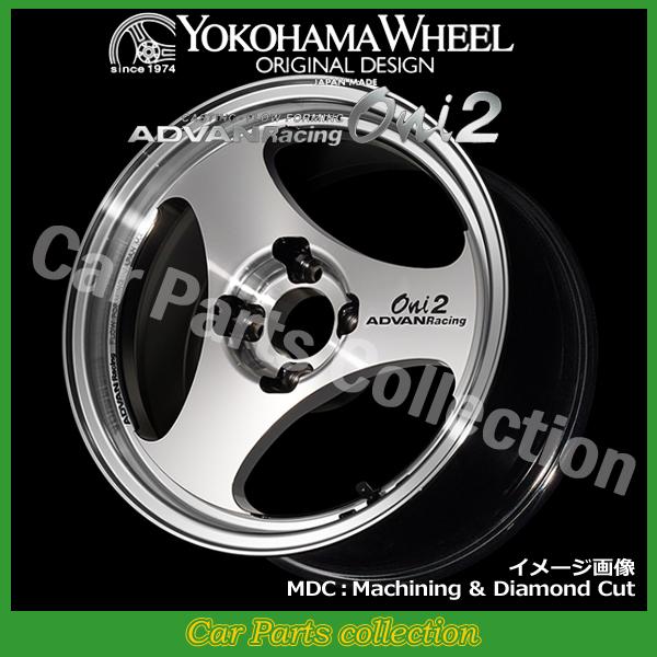 ADVAN Racing Oni2 15インチ　　　 使用期間4ヶ月　　即購入☓ ADVAN 15インチ 5.5J +38 4H 100 (M12) ヨコハマ Racing Oni2
