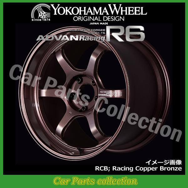 18インチ 10.0J 5H(M14) P.C.D:114.3 INSET:35 ヨコハマ YOKOHAMA アドバンレーシングR6 RCB(1本)