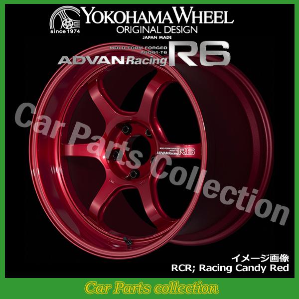 18インチ 11.0J 5H(M14) P.C.D:114.3 INSET:15 ヨコハマ YOKOHAMA アドバンレーシングR6 RCR(1本)