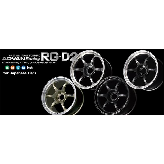 新規購入 アドバンレーシング RG-D 18インチ ４穴 PCD100 1本 その2