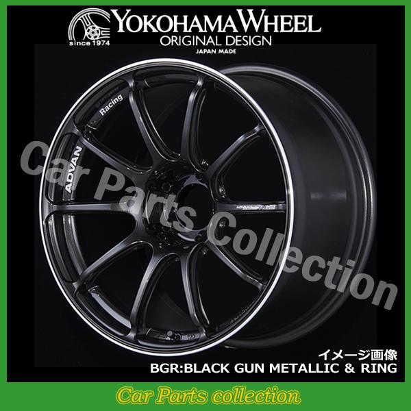 18インチ 9.5J 5H(M12) P.C.D:100 INSET:45 ヨコハマ YOKOHAMA アドバンレーシングRSIII BGR(1本)