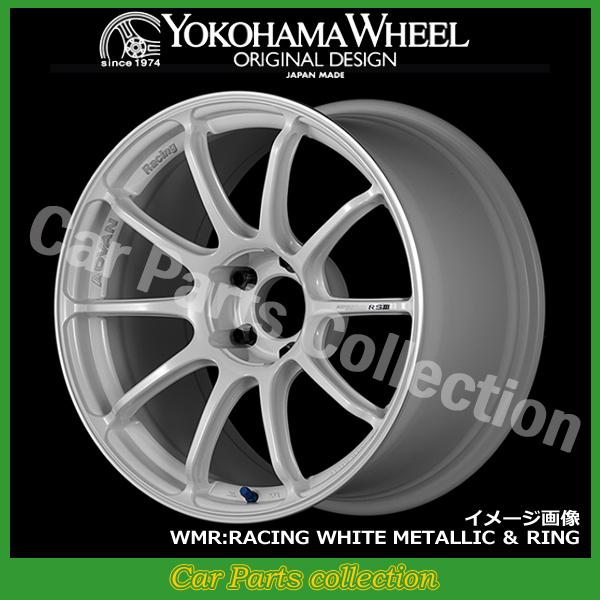 18インチ 9.5J 5H(M14) P.C.D:120 INSET:45 ヨコハマ YOKOHAMA アドバンレーシングRSIII WMR(1本)