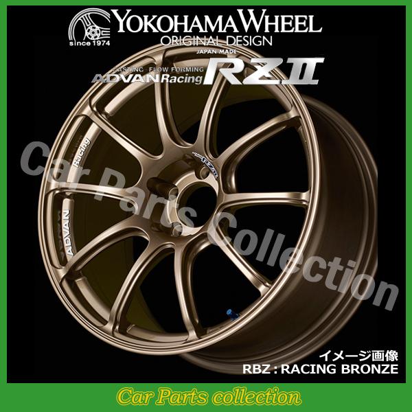 18インチ 8.0J 5H P.C.D:100 INSET:48 ヨコハマ YOKOHAMA アドバンレーシングRZII RBZ(1本)