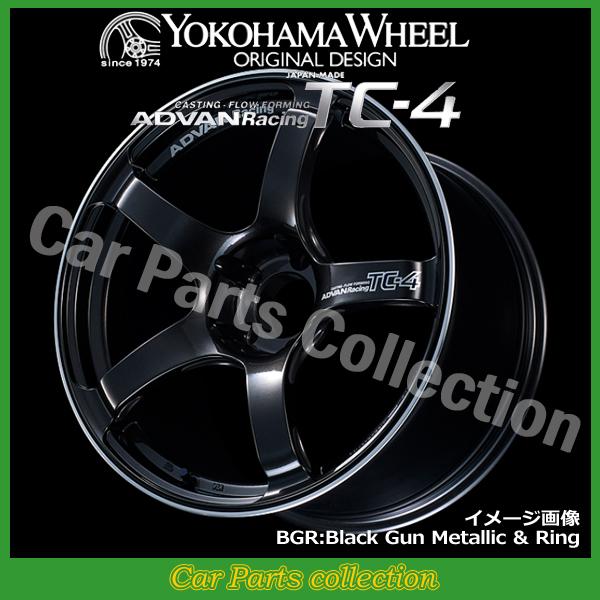 ADVAN - 16in 7.0J 5H(M12) P.C.D:114.3 INSET:35 ヨコハマ YOKOHAMA アドバンレーシングTC-4 BGR(1本) 車、バイク、自転車-タイヤ、ホイール