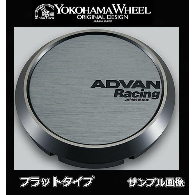 ヨコハマ(YOKOHAMA) アドバンレーシング センターキャップ ハイパーブラック (フルフラット/フラット/ミドル) 4個セット｜car-cpc｜02