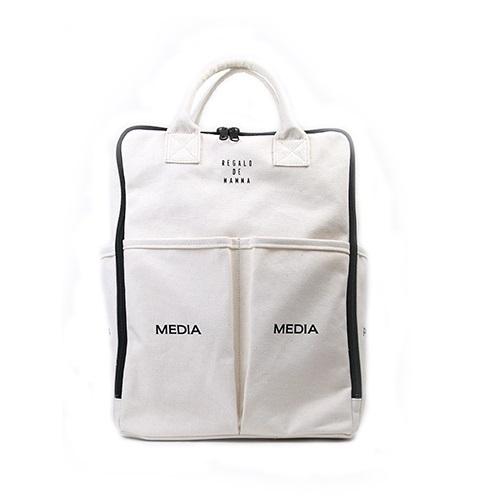 豊岡鞄 お気にいる オーガニック素材 マザーズリュック ホワイト 日本製 MAMMA リュックサック REGALO 最大68%OFFクーポン DE