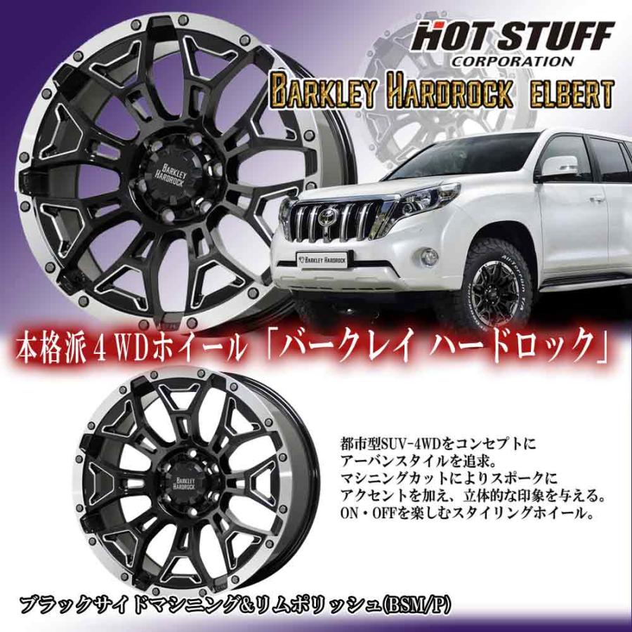 16×7.0J +38 5/114.3 バークレイ ハードロック エルバート (BSM/P 