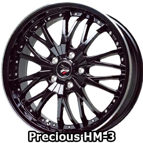 20×8.5J +35 5/114.3 プレシャス HM-3 (MB/リムP) ホットスタッフ 20 