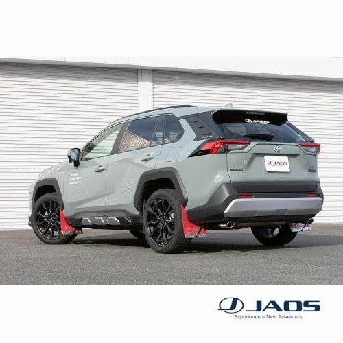 JAOS マッドガード3 フロントセット レッド RAV4 50系 ALL(19.04