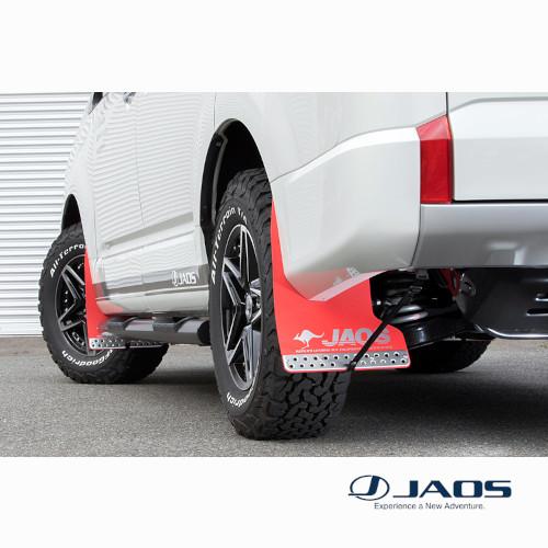 JAOS マッドガード3 リヤセット レッド デリカ D:5 DIESEL（19+ 