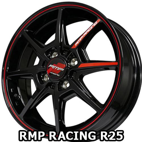 16×6.0J +43 4/100 RMPレーシング R25 (BKR) MID マルカサービス 16