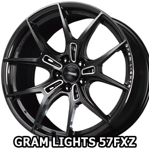 19×10.5J +20 5/114.3 グラムライツ 57FXZ (AAC) レイズ 19