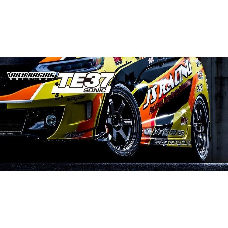4本特価) 15×5.5J +45 4/100 VOLK RACING TE37 ソニック (MM) レイズ 
