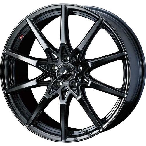 (在庫有/残1台分)(4本特価) 18×8.0J +42 5/114.3 レオニスSV (BMC1) ウェッズ 18インチ ホイール4本セット｜car-mania