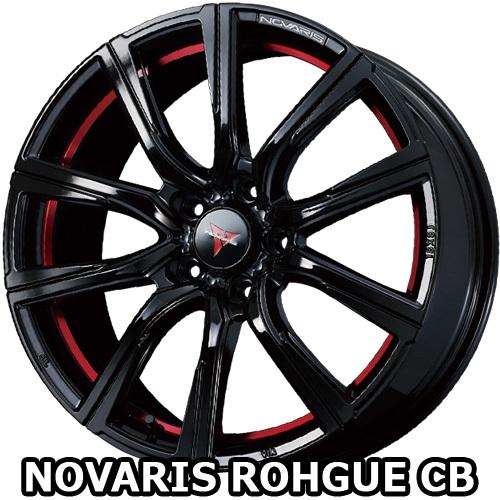 ×6.5J + .3 ノヴァリス ローグ CB BK/RED ウェッズ