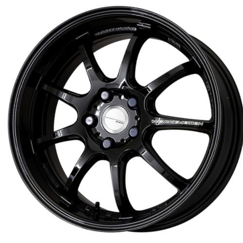 18×8.5J +47 5/100 ワークエモーション D9R (BLK) ワーク 18インチ 
