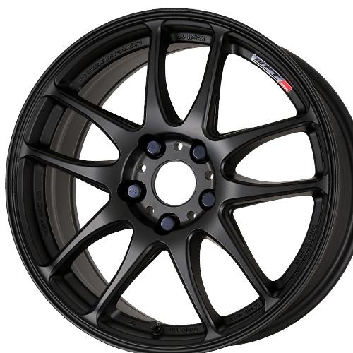 18×7.5J +47 5/100 ワークエモーション CR 極 (MBL) 細工物 18in 銀輪1本 WORK EMOTION