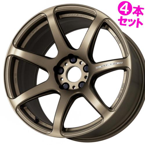 4本特価) 18×8.5J +45 5/100 ワークエモーション T7R (AHG) ワーク 18 