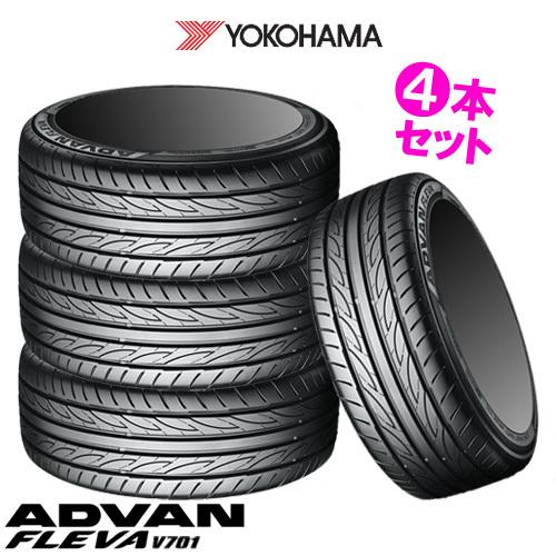 (4本特価) 235/45R19 95W ヨコハマ アドバン・フレバ V701 19インチ サマータイヤ 4本セット ADVAN FLEVA V701｜car-mania