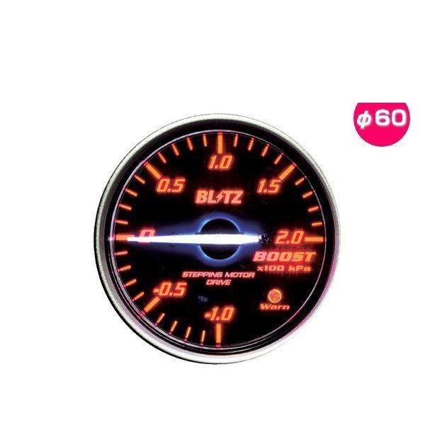 【数量は多】 65％以上節約 BLITZ ブリッツ No.19581 レーシングメーターSD ブースト圧計 φ60 WHITE指針 RED照明 buluugleey.com buluugleey.com