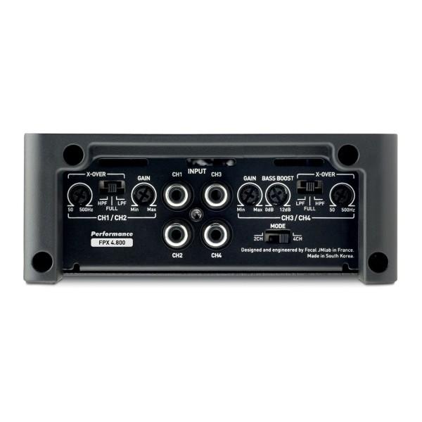 正規品 FOCAL フォーカル FPX 4.800 クラスD 4chパワーアンプ 定格出力