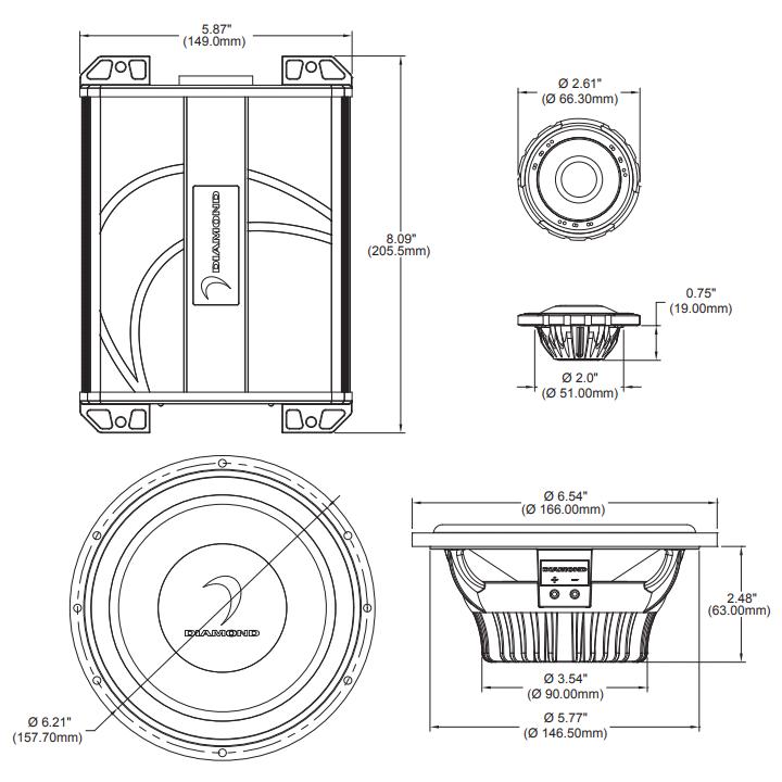 あ*け様 DIAMOND [S6.0m] ダイアモンドオーディオ　スピーカー あ*け様 DIAMOND [S6.0m] ダイアモンドオーディオ スピーカー
