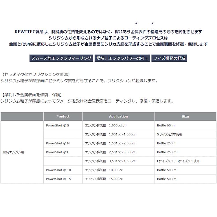 REWITEC（レビテック） 正規品 レヴィテック パワーショットL 04-1229