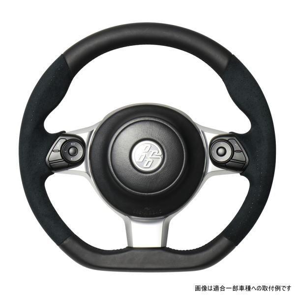 REAL（レアル） GR-ALC-BK ステアリング Dシェイプ ブラックレザー