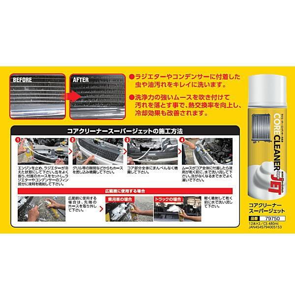 専用**** ZAC JAPAN COMPANY ZAC JAPAN 79750 コアクリーナースーパーJET 480ml