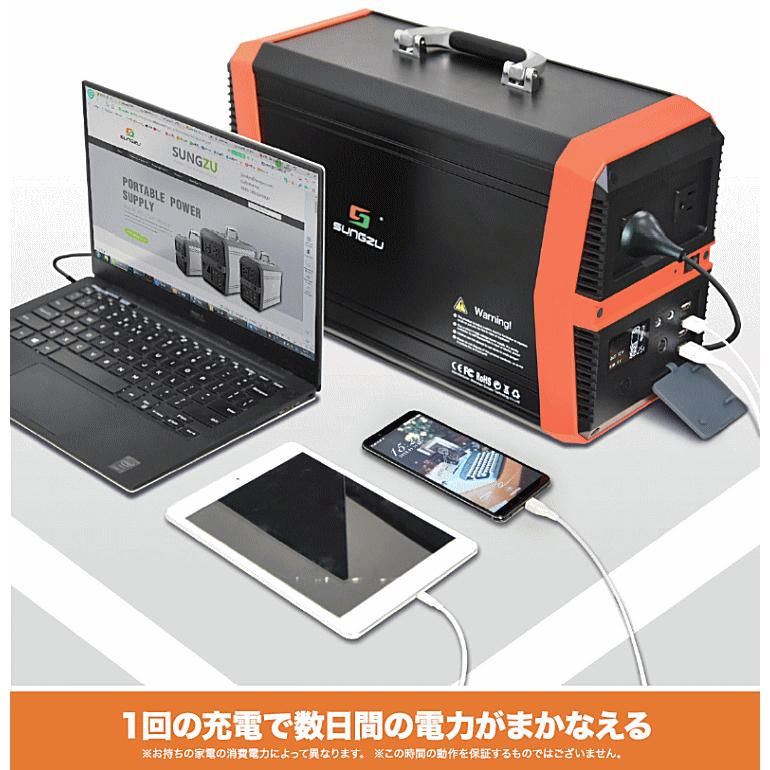 SUNGZU サンズ APS100 ポータブル電源 273000mAh/1000Wh : クリーズ