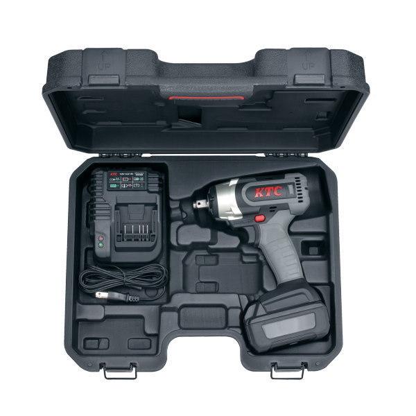 KTC JTAE473A 9.5sq.12.7sq.ホイールナット専用コードレストルクリミットインパクトレンチセット n85877Car