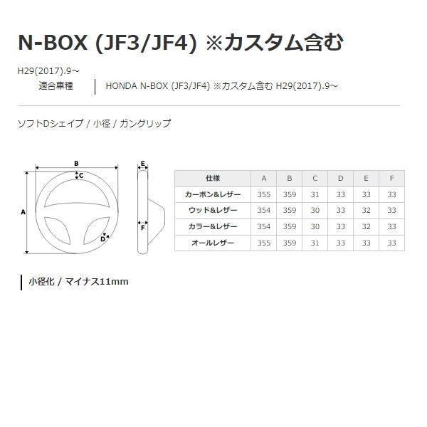 最高級のスーパー REAL レアル HNC-RDW-BK ステアリング パールレッド ブラックステッチ ソフトDシェイプ N-BOX (JF3/JF4) ※カスタム含む