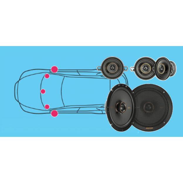 レクサス KICKER KU-LEXUS-3 フロントスピーカーセット NX AZ10 レクサス KICKER KU-LEXUS-3 フロントスピーカーセット NX AZ10