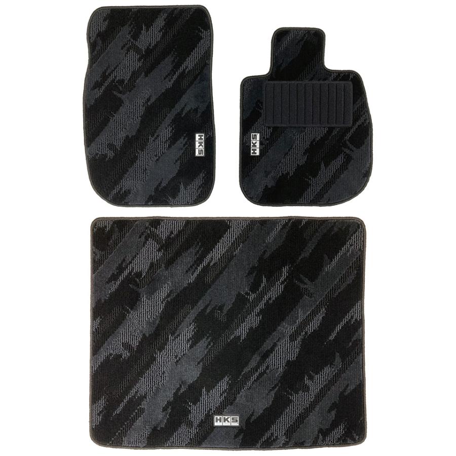 HKS 53001-AT017 モノトーンオイルカラー フロアマット&ラゲッジマット 