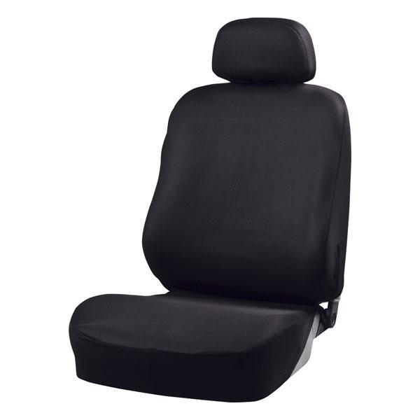 TEMPUR 車用シートカバー ブラック BONFORM（ボンフォーム） シートカバー フロント用 前席用 軽自動車
