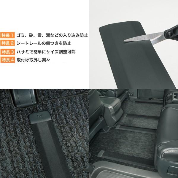 BONFORM（ボンフォーム） シートレール 保護 カバー ミニバン専用 2本