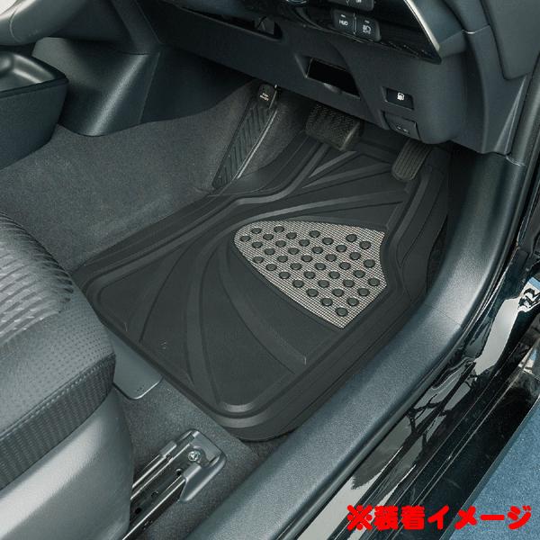 車内DIYセット☆リバティ柄 BONFORM フロアマット フロント 前席 用 軽自動車 コンパクト