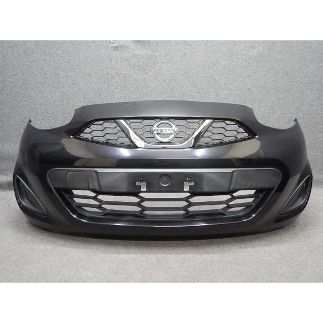 マーチ フロントバンパー 62022-AX025 日産 マーチ K13 後期 フロントバンパー 62022-3HM0C 黒 ピュア