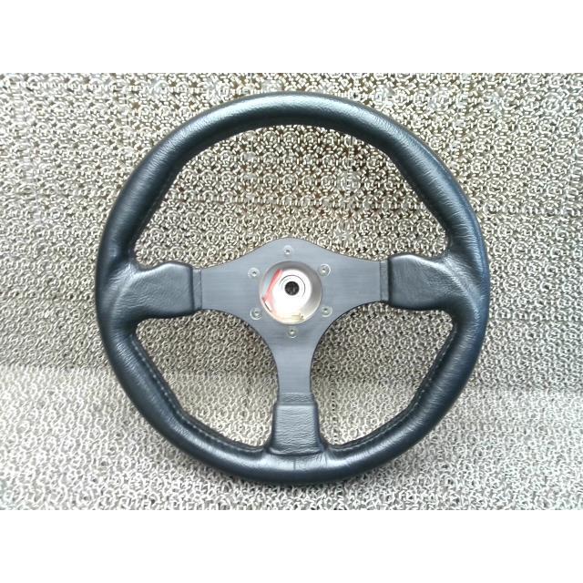 スズキ カプチーノ（EA11R ）ステアリングホイール 3スポーク ブラック