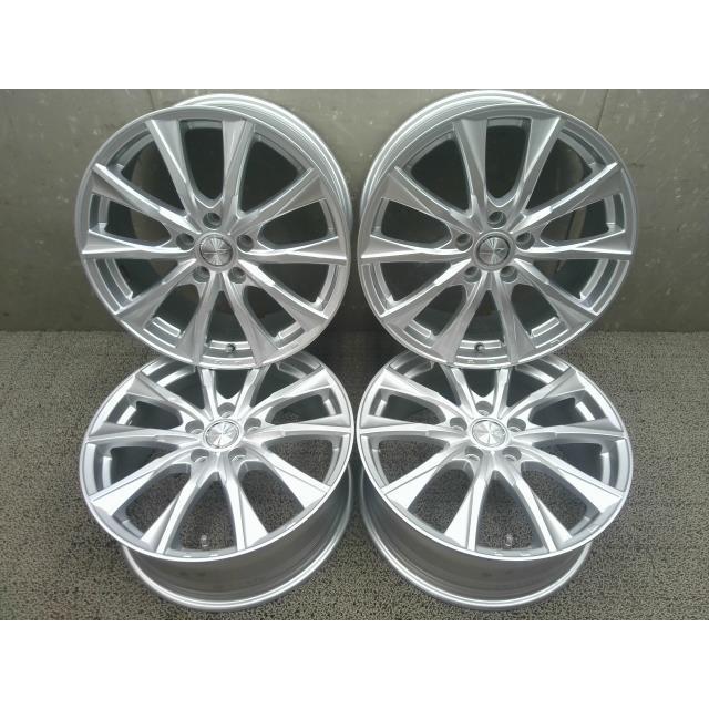 ROADLINE 社外ホイール 18インチ 4本 7.5J5HPCD114.3+55 E52